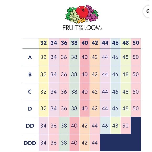 Fruit of the Loom Women's Comfort Front Close Sports Bra - Picture 3 of 4